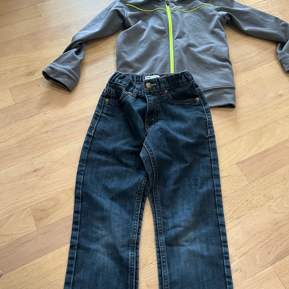 Used few times Levi’s jeans for kids